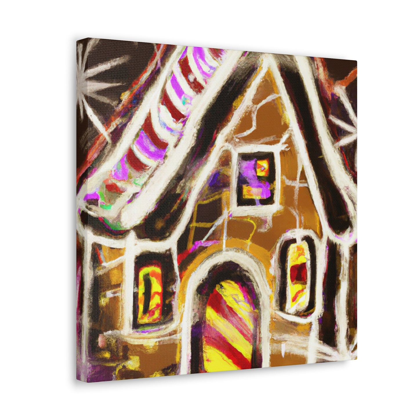 Gingerbread Dream House - Canvas