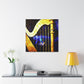 Harp Symphony in Blue - Canvas