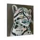 The Clouded Leopard - Canvas