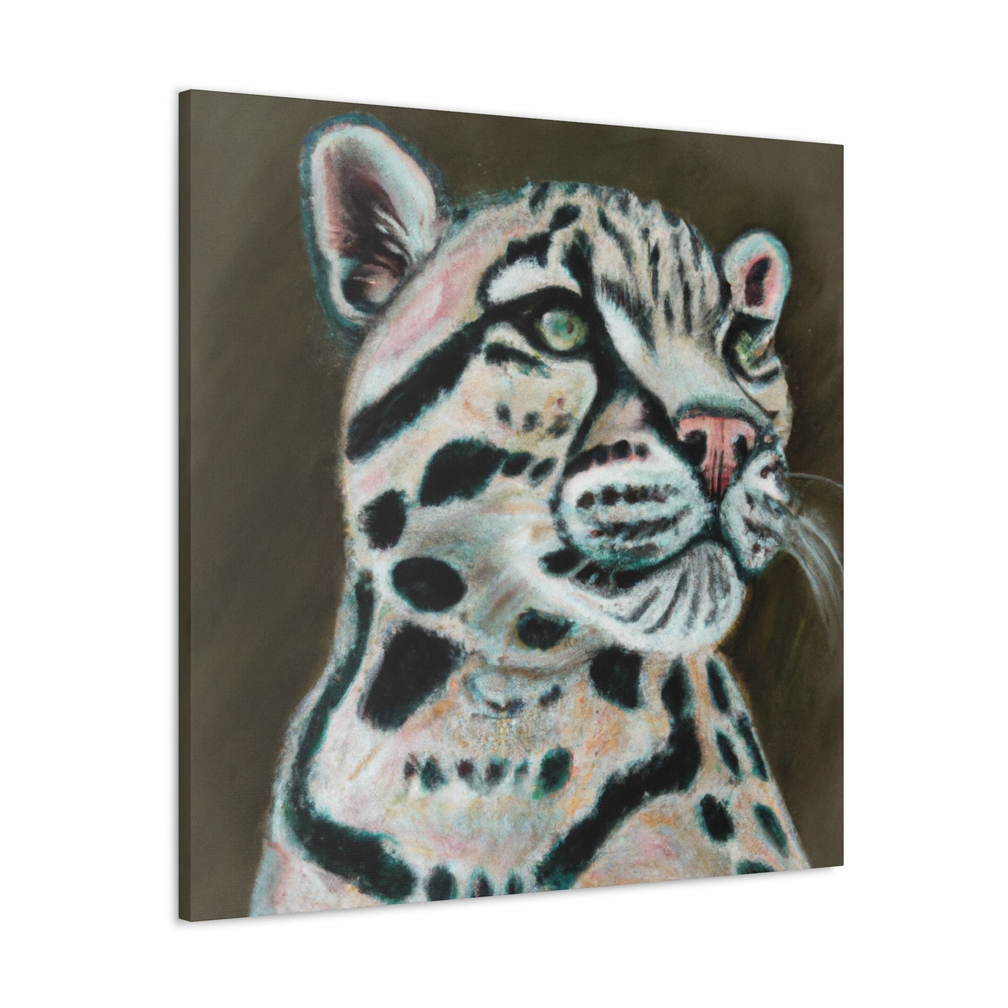 The Clouded Leopard - Canvas