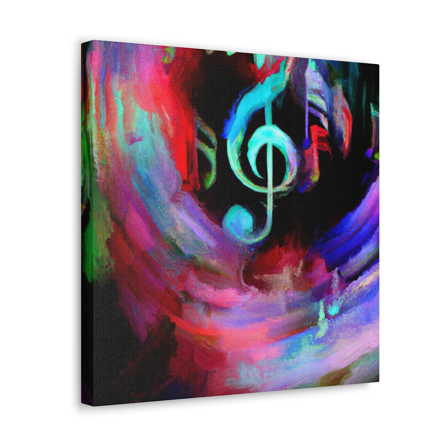 "Rhythm of the Notes" - Canvas