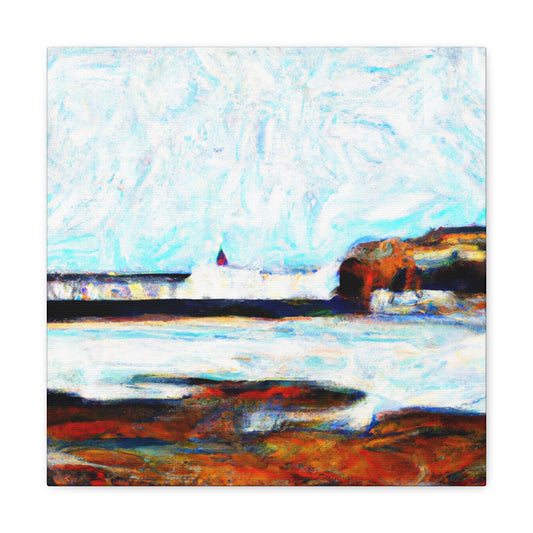 Seawall Expressionism Magic - Canvas