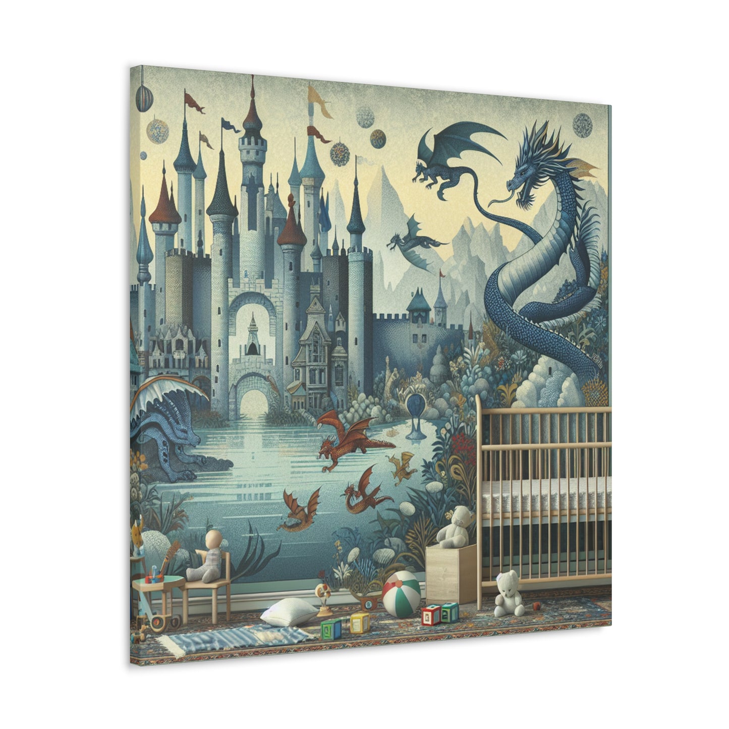 Dragon Fantasia Kingdom. - Canvas