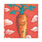 "Carrot in Rococo Style" - Canvas