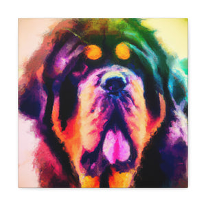 Tibetan Mastiff Magnificence - Canvas