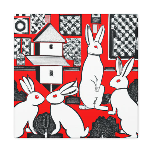 Rabbit in Simplicity - Canvas