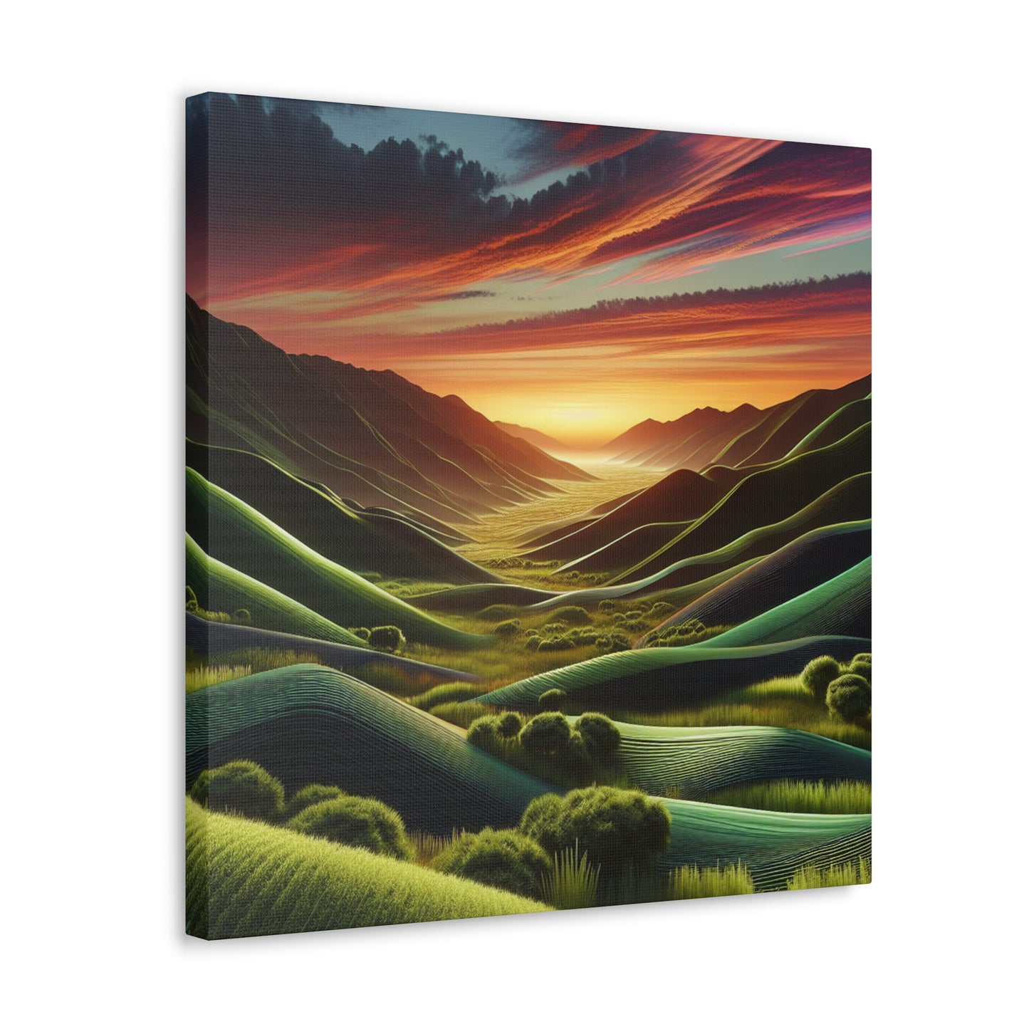 Enigmatic Eden's Haven - Canvas