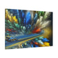 "Velocity Unleashed: Adrenaline Canvas" - Canvas