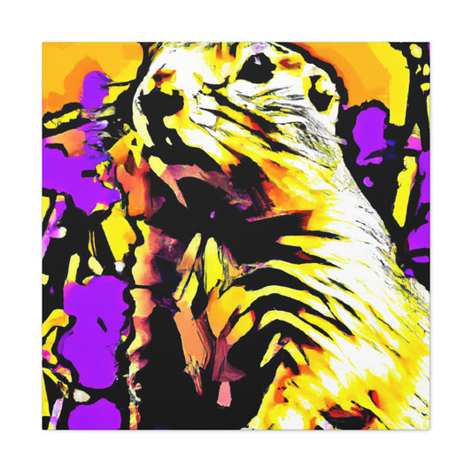 "Prairie Dog Pop Art" - Canvas