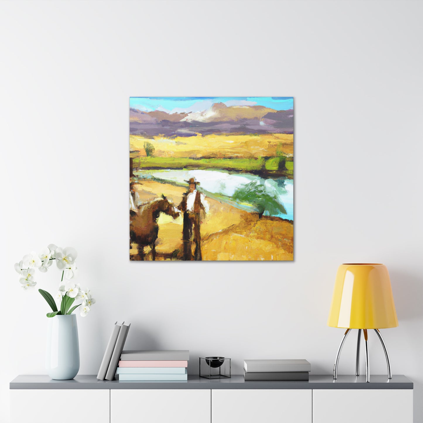 "Awe-Inspiring Western Vistas" - Canvas