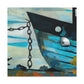 Fishing Boats At Sea - Canvas