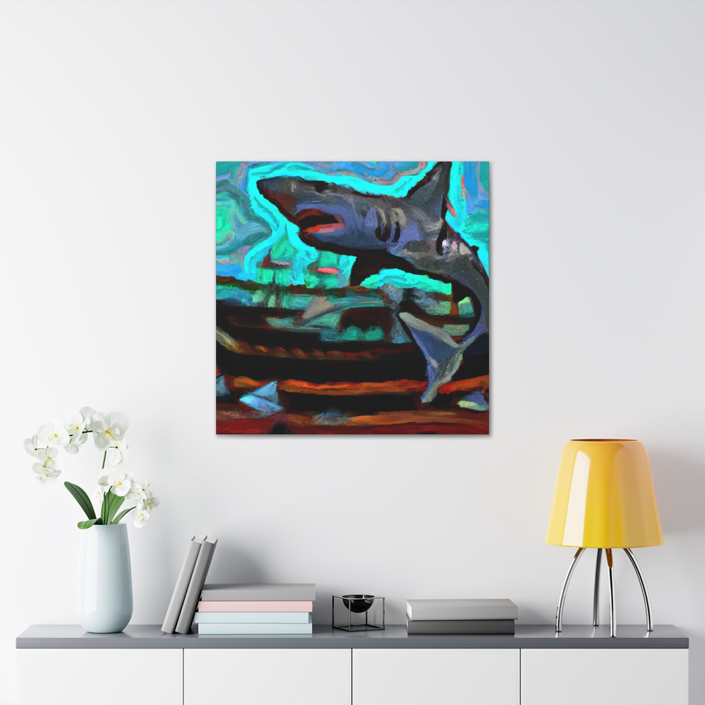 Shark of Dreamscape - Canvas