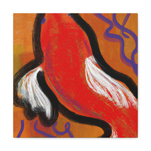 Goldfish in Abstraction - Canvas