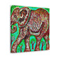 "Elephant in Splendor" - Canvas