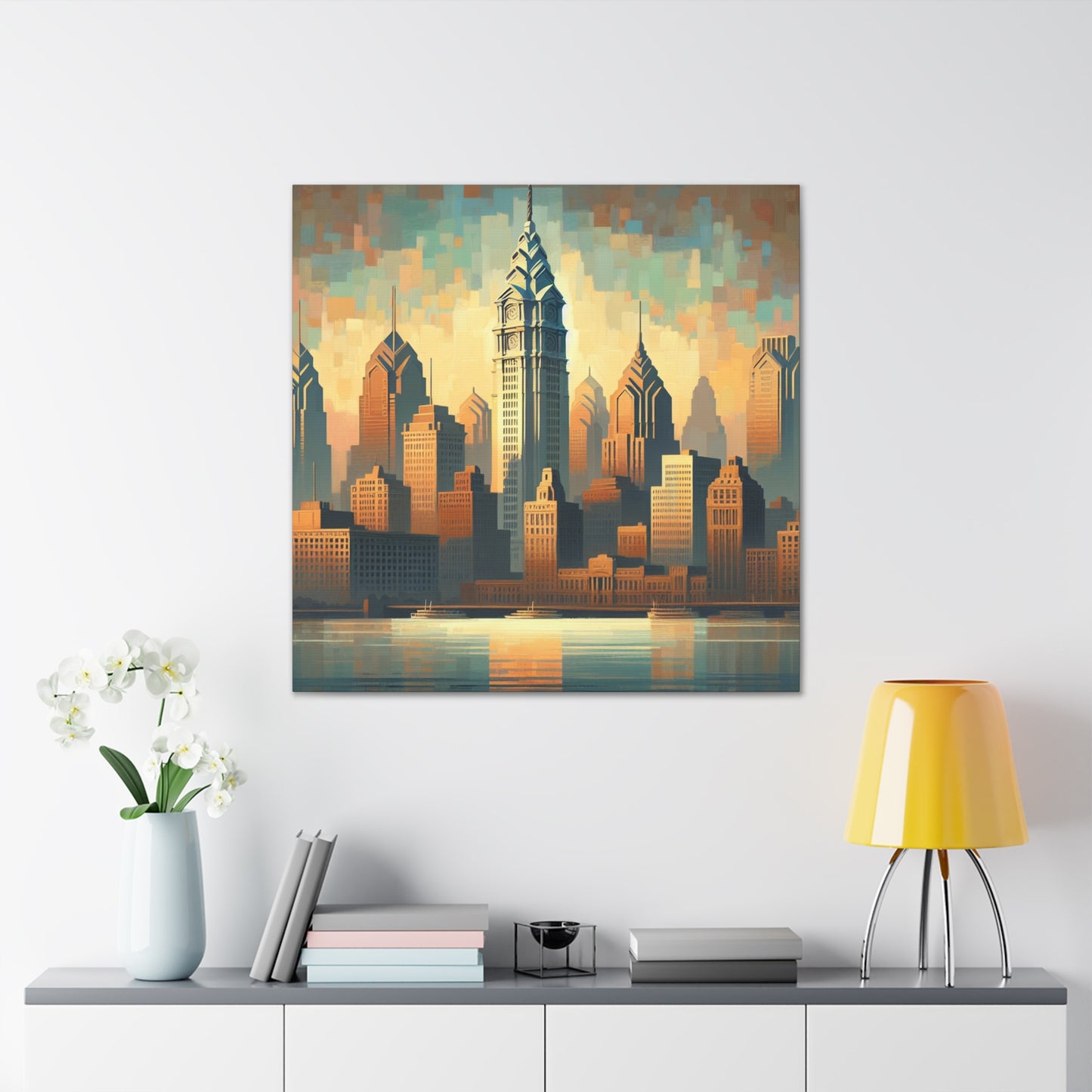 "City of Brotherly Brushstrokes" - Canvas