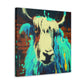 Yak and Graffiti Art - Canvas