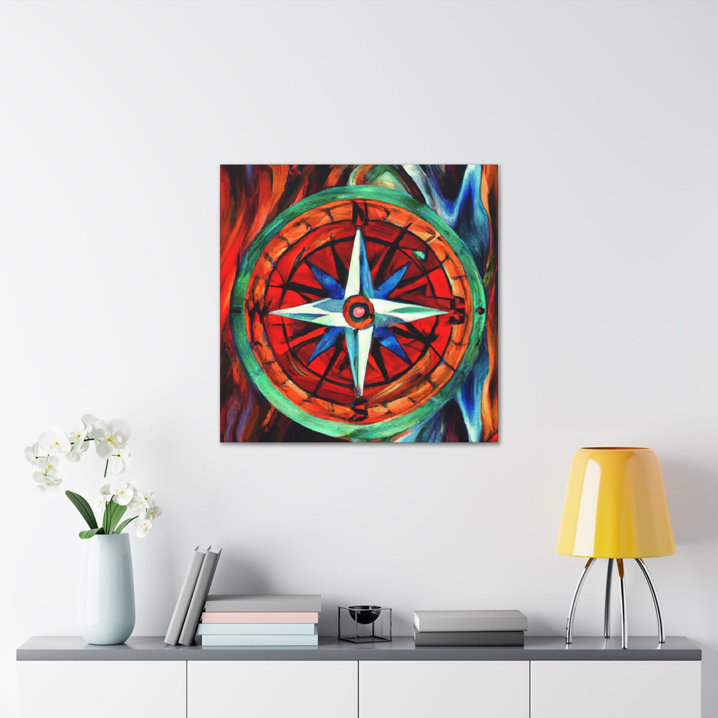 "Compass of Directionality" - Canvas