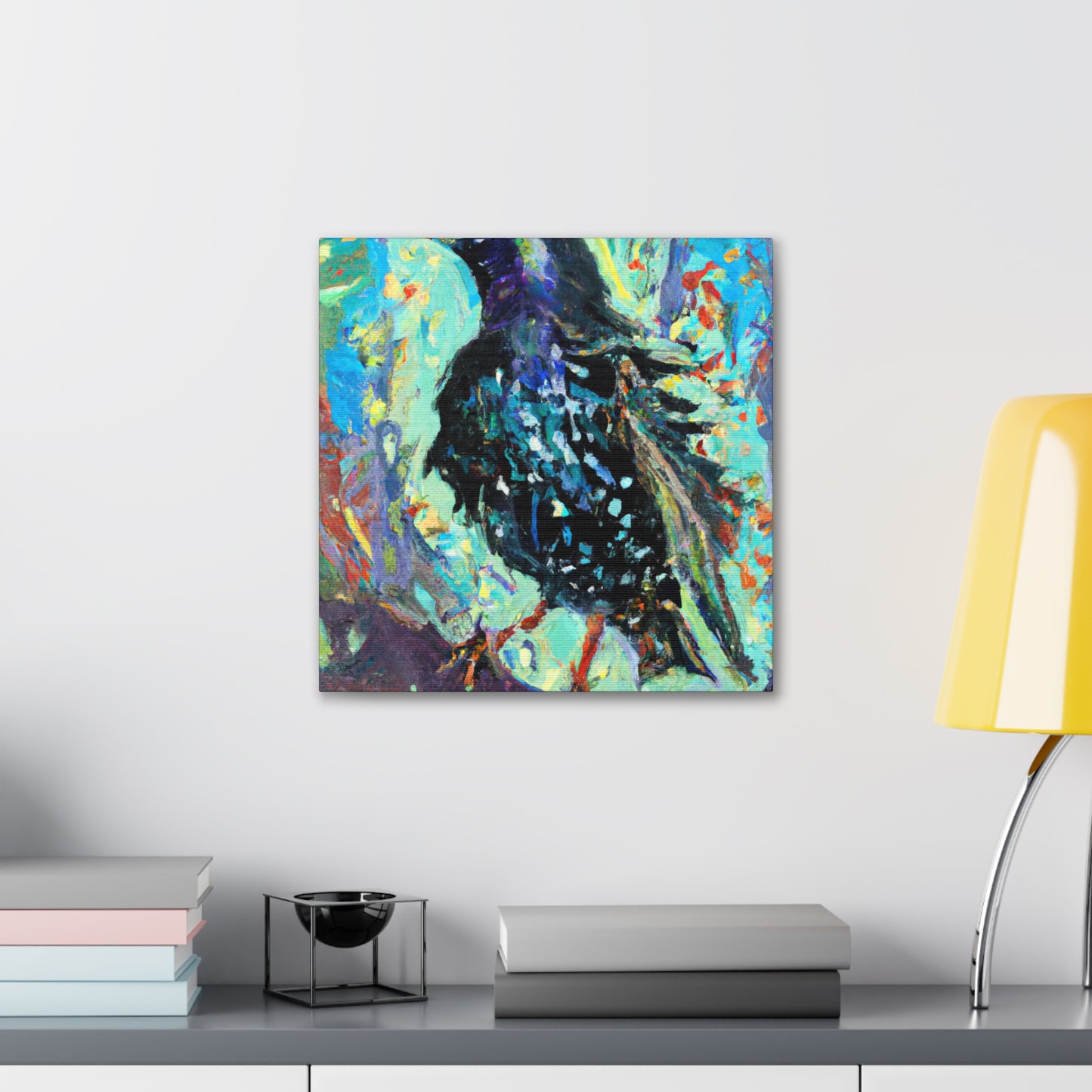 European Starling Impression - Canvas