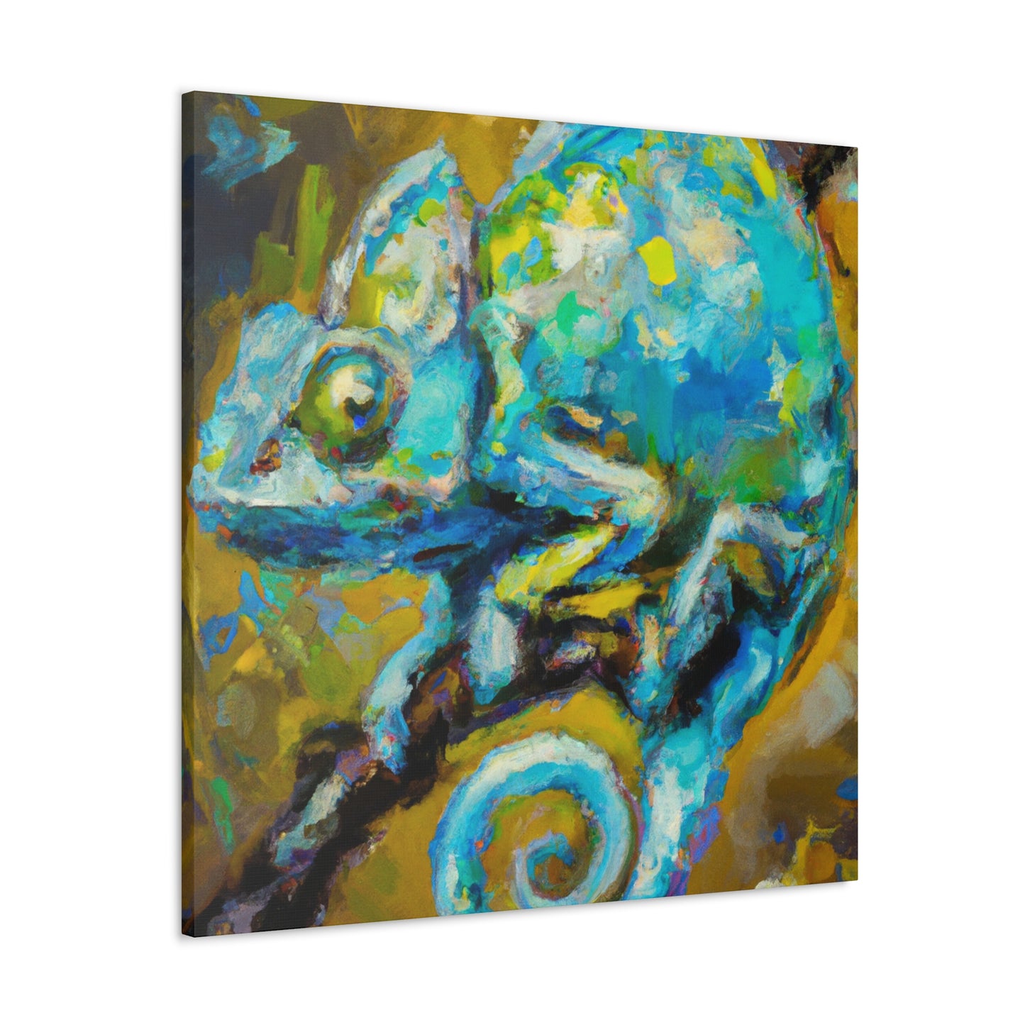 Veiled Chameleon Glory - Canvas