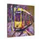 Tram in Impressionism - Canvas