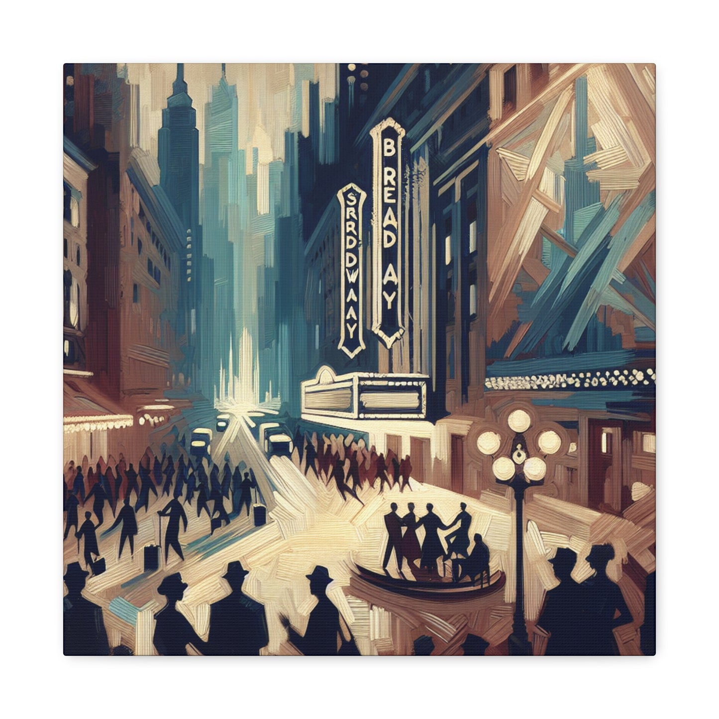 Showtime on Broadway - Canvas