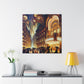 Enigmatic City Lights - Canvas