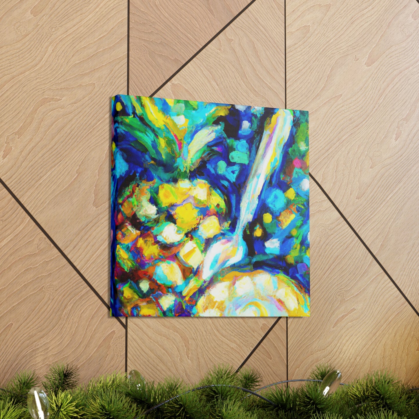 "Fauvist Pineapple Passion" - Canvas