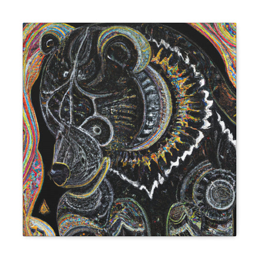 "Asiatic Black Bear Dream" - Canvas