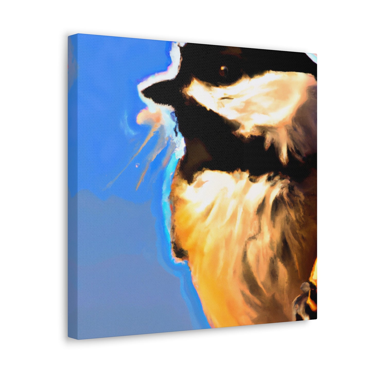 "Chickadee Hyperrealism" - Canvas