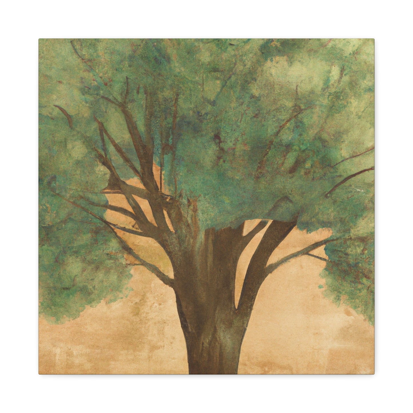 Elm Tree in Deco - Canvas