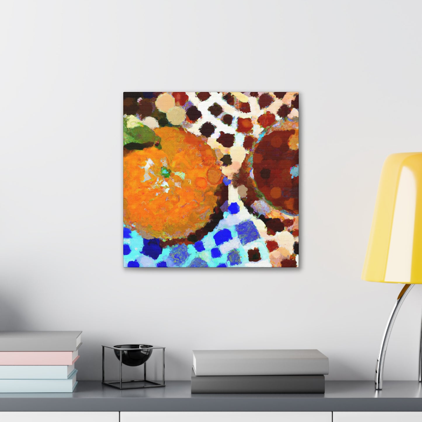 "Orange Slice of Nature" - Canvas