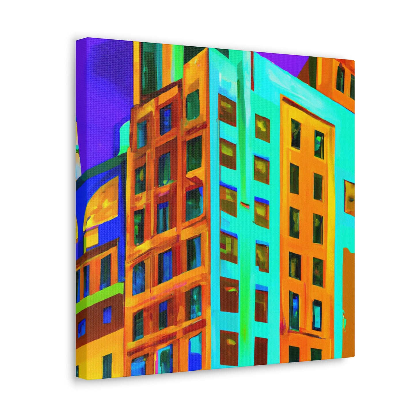 "Old Meets New Neoclassic" - Canvas