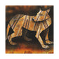 Roaring Tasmanian Tiger - Canvas