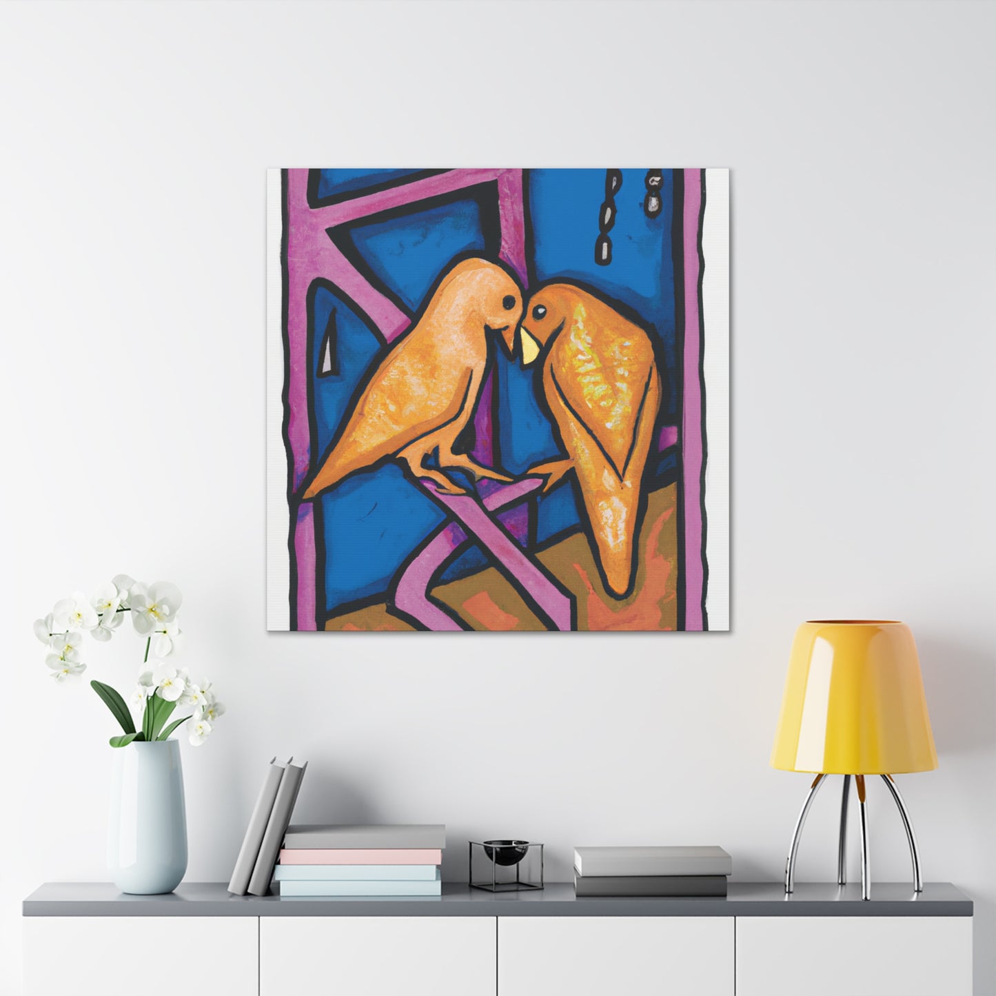 Lovers in Harmony. - Canvas