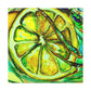 Lemon Impressionism Glows - Canvas