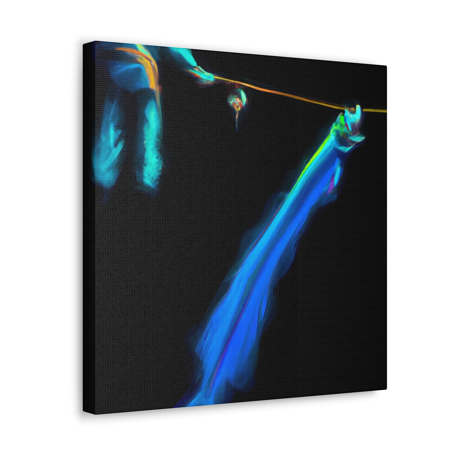 Fly Fishing Reflection - Canvas