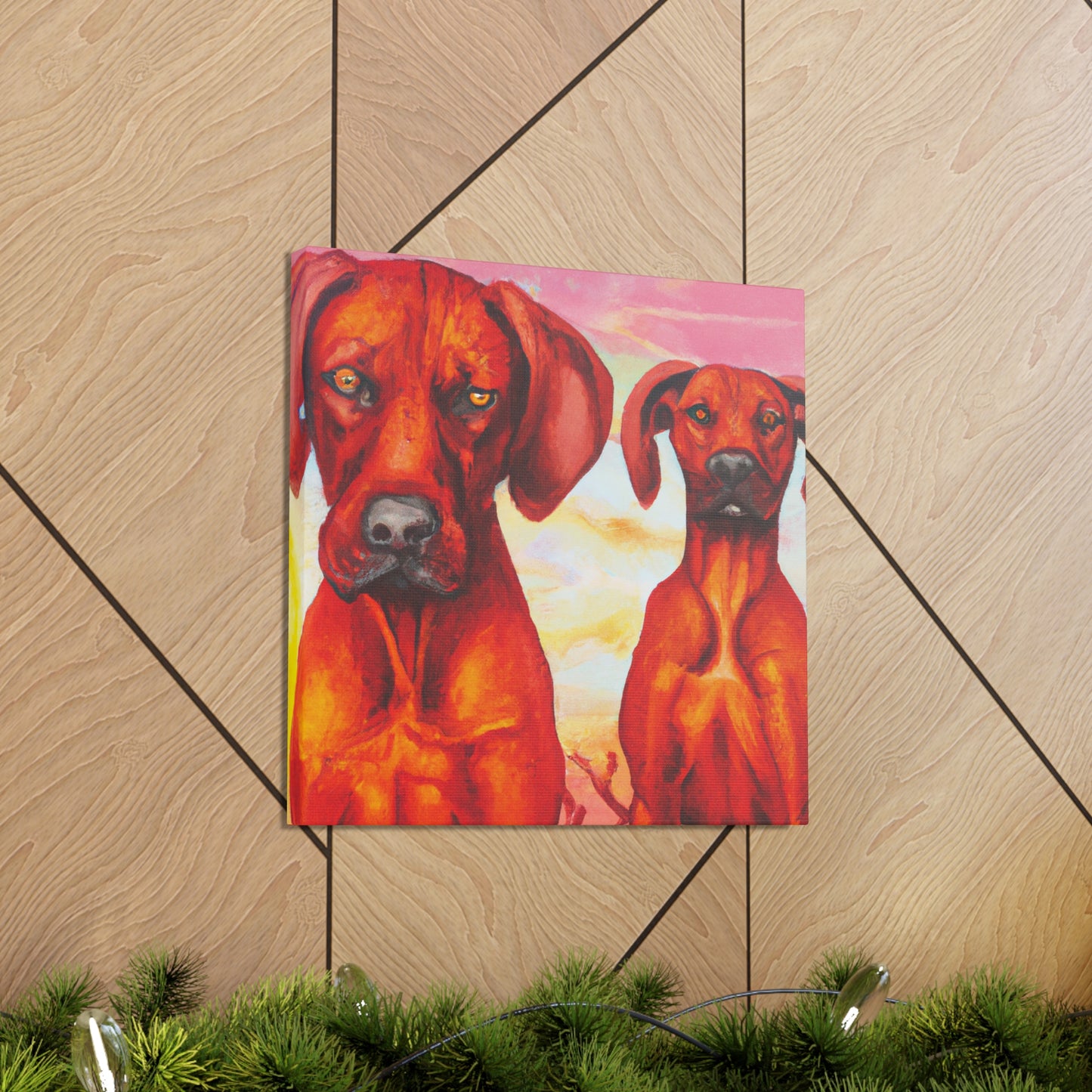 "Ridgeback In Dreamworld" - Canvas