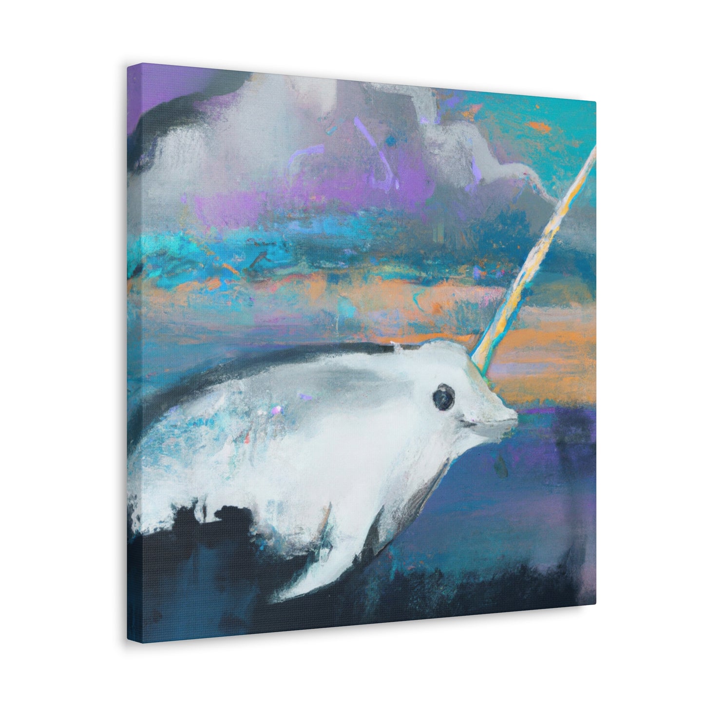 "Narwhal in Symphony." - Canvas