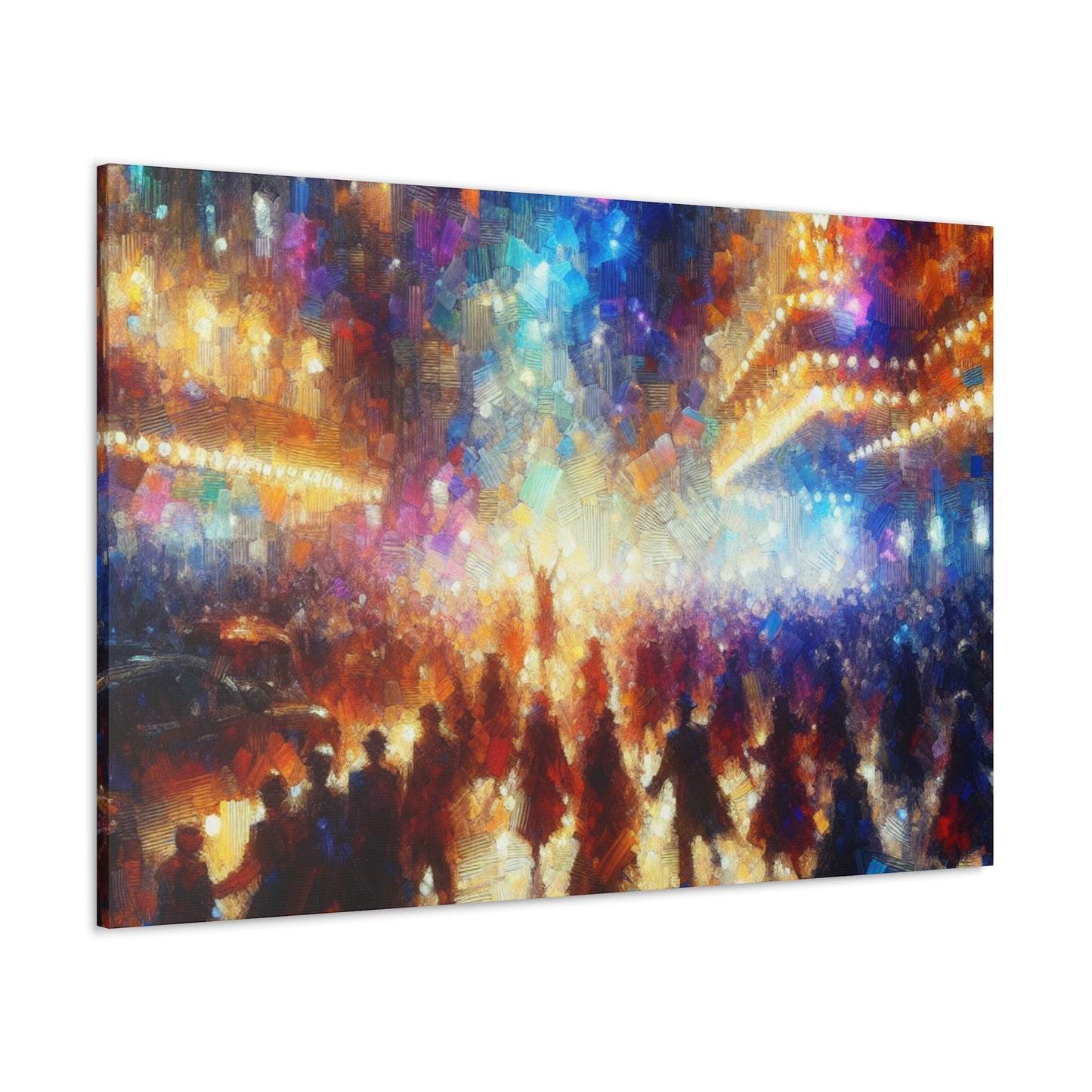 Vibrant Broadway Extravaganza - Canvas