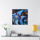 Angelfish in Moonlight - Canvas