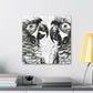 Amazon Paradise Parrots - Canvas