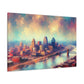 "Cincy Rhapsody in Colors" - Canvas