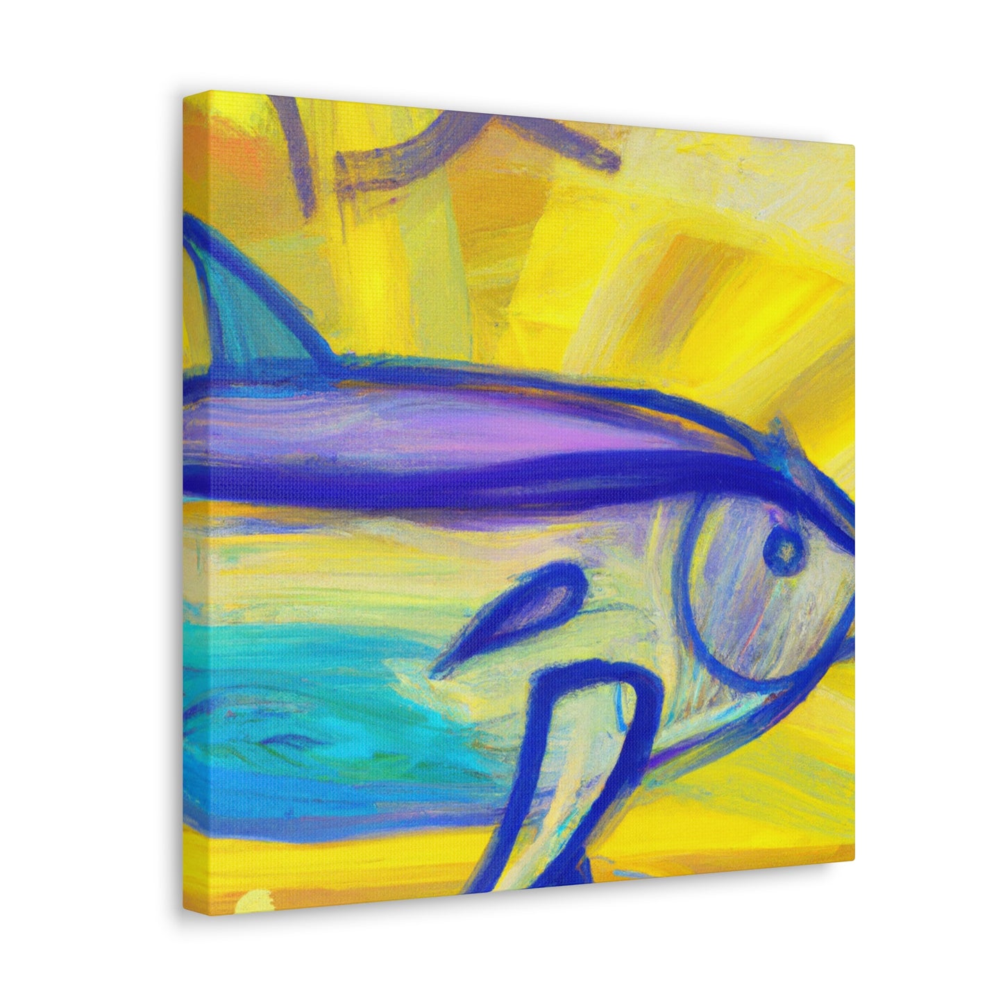 "Tuna in Abstract Form" - Canvas