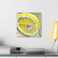 Lemon Zen Abstraction - Canvas