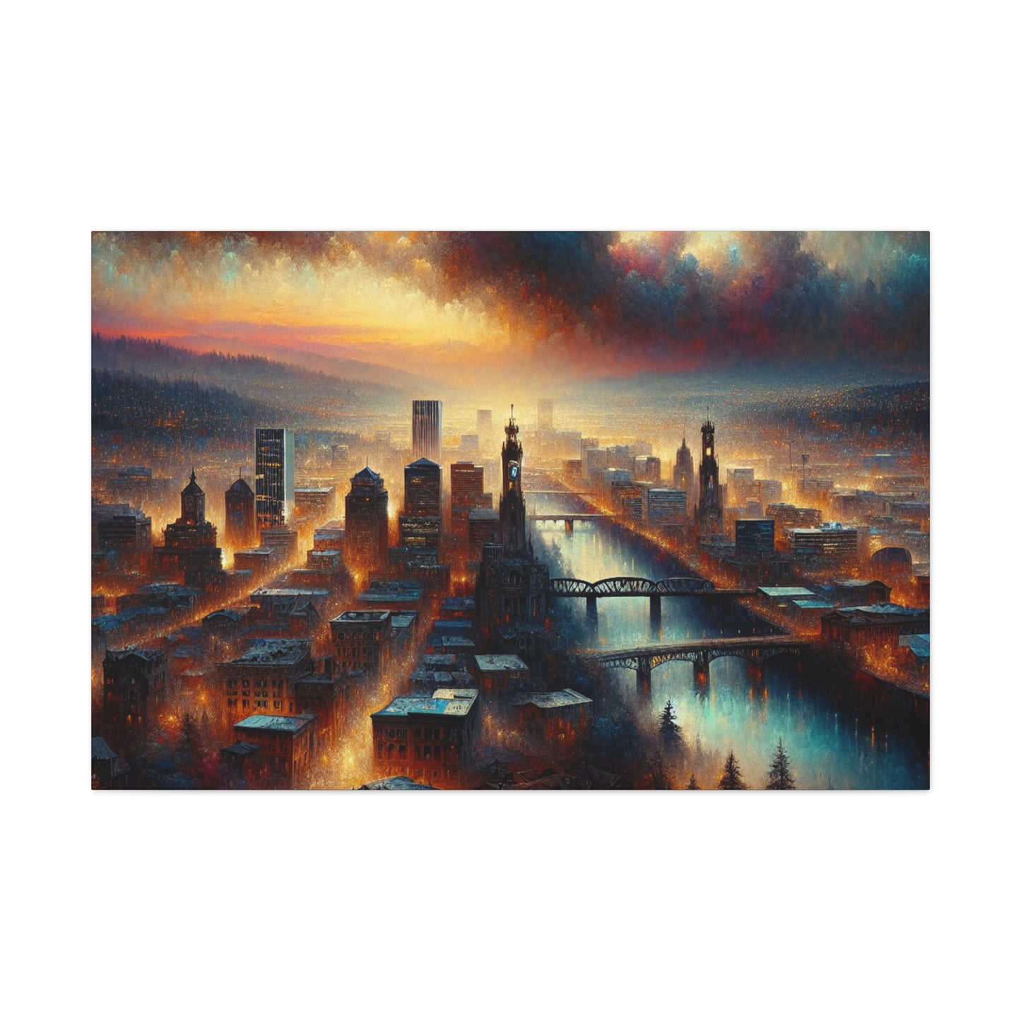 "Enchanting Portland Symphony" - Canvas