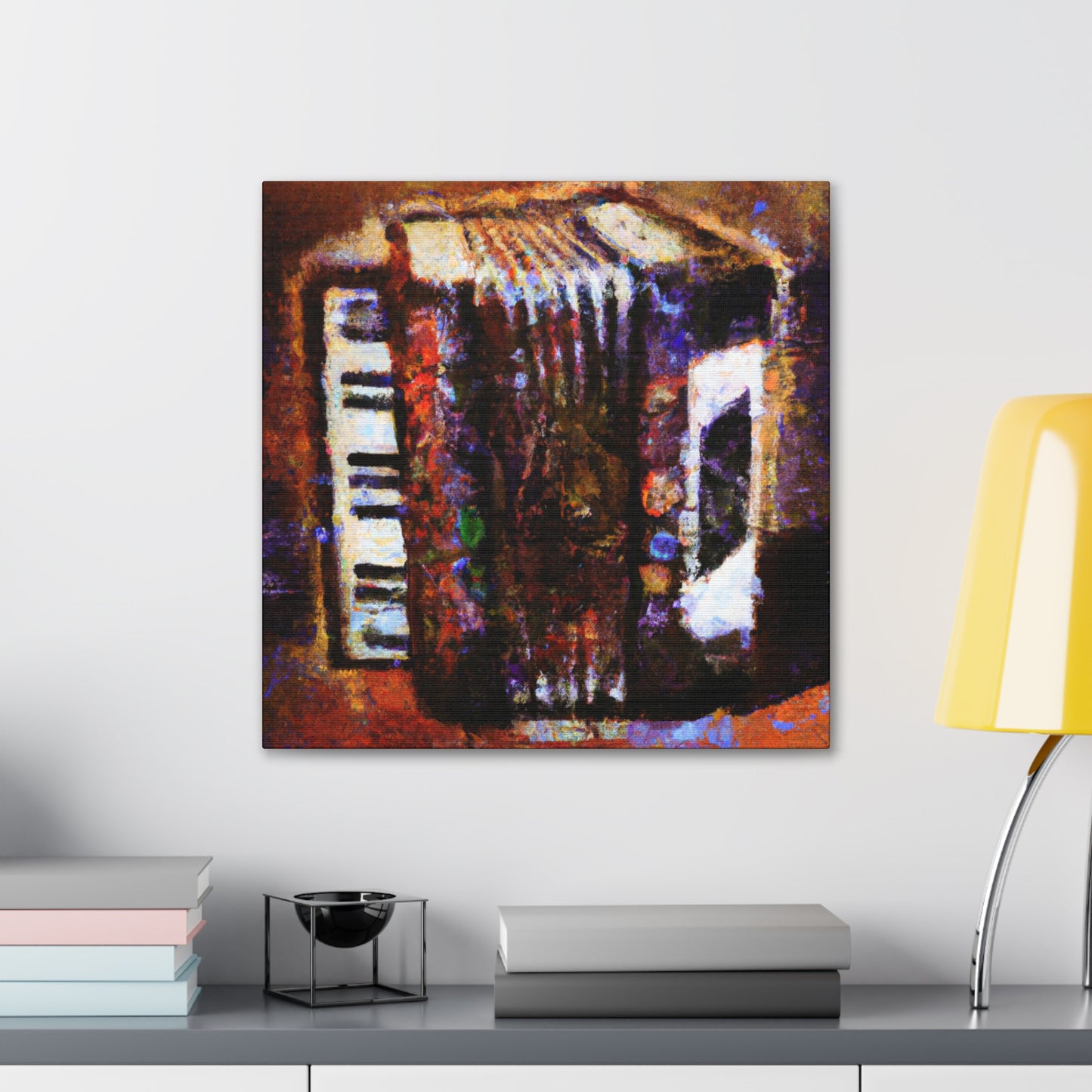 Accordion Impressionism - Canvas