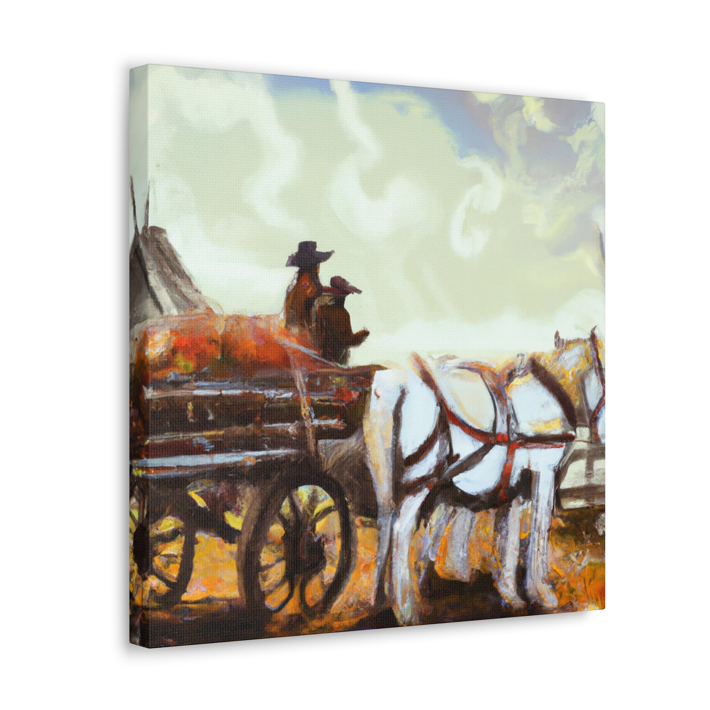 Carrying the Wagon - Canvas