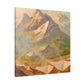 Majestic Mountain Vista - Canvas