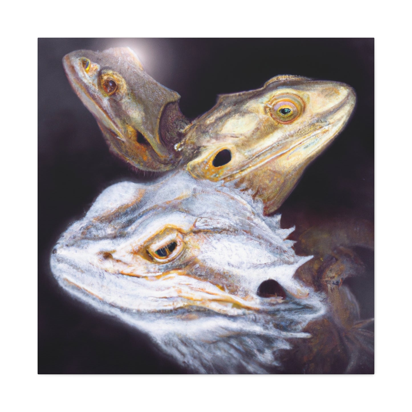 Bearded Dragon Beauty - Canvas