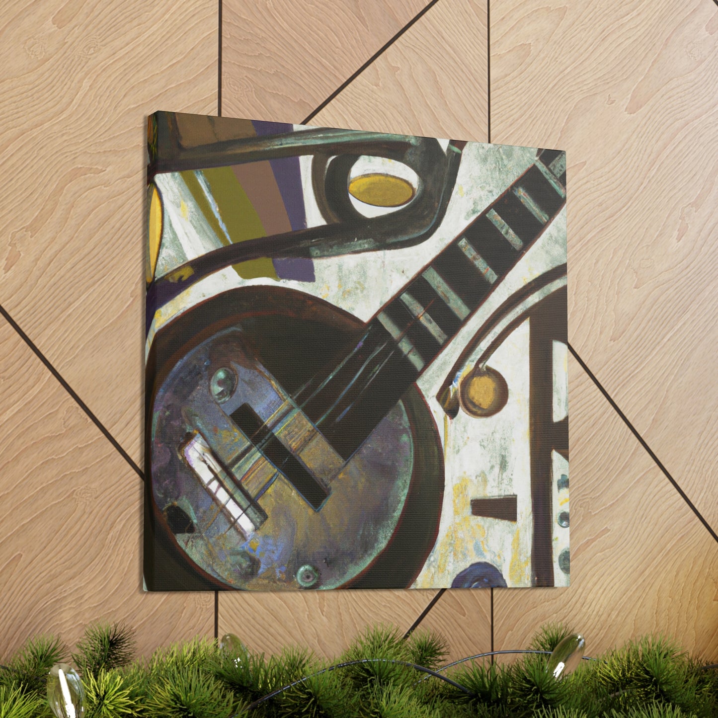 "Banjo Play of Passion" - Canvas